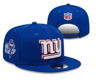 NFL New York Giants New Era Royal 2024 NFL Draft 9FIFTY Snapback Hat 3032