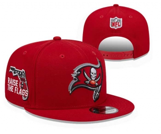 NFL Tampa Bay Buccaneers New Era Red 2024 NFL Draft 9FIFTY Snapback Hat 3037