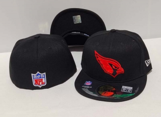 NFL Arizona Cardinals New Era Black 59FIFTY Fitted Hats 1010