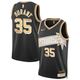 Men's NBA Phoenix Suns #35 Kevin Durant Black Select Series Nike Jersey