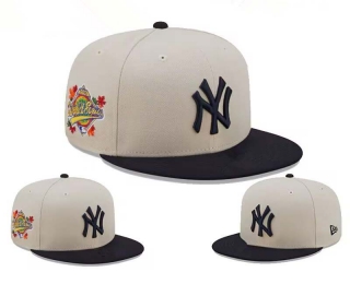 MLB New York Yankees New Era Cream Navy 1996 World Series 9FIFTY Snapback Hat 2263