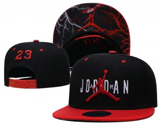 Wholesale Air Jordan Brand Black Red Embroidered Snapback Hats 6013