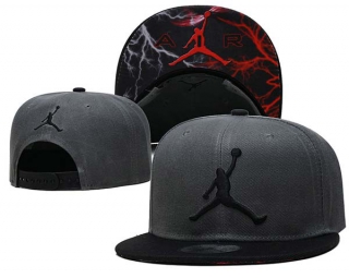 Wholesale Air Jordan Brand Graphite Black Embroidered Snapback Hats 6014