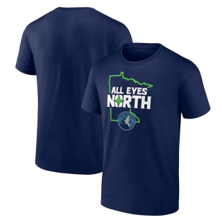 Men's NBA Minnesota Timberwolves Fanatics Navy Pick & Roll Coverage T-Shirt