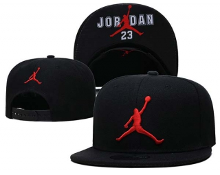 Wholesale Air Jordan Brand Black Embroidered Snapback Hats 6016