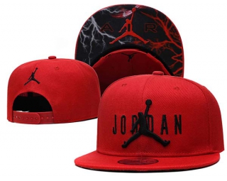 Wholesale Air Jordan Brand Red Embroidered Snapback Hats 6019