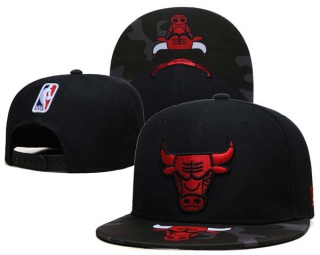 NBA Chicago Bulls New Era Lifestyle Black Camo 9FIFTY Snapback Hat 6077