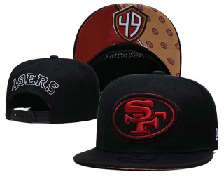 NFL San Francisco 49ers New Era Black 9FIFTY Snapback Hat 6063