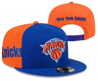 NBA New York Knicks New Era Royal Orange Gameday Sideswipe 9FIFTY Snapback Hat 3030