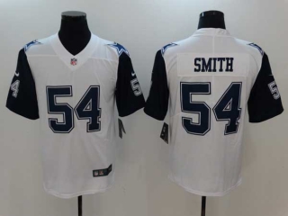 Men's NFL Dallas Cowboys #54 Jaylon Smith White Vapor Untouchable Stitched Nike Limited Jersey