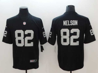 Men's NFL Las Vegas Raiders #82 Jordy Nelson Black Vapor Untouchable Stitched Nike Limited Jersey