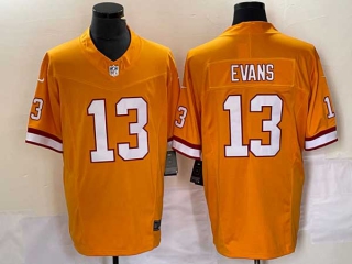 Men's NFL Tampa Bay Buccaneers #13 Mike Evans Orange Vapor F.U.S.E. Limited Stitched Jersey