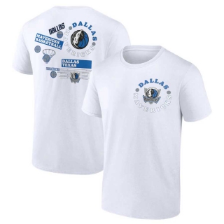 Men's NBA Dallas Mavericks Fanatics Branded White Street Collective T-Shirt