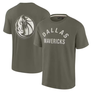 Men's NBA Dallas Mavericks Fanatics Signature Olive Elements Super Soft Short Sleeve T-Shirt