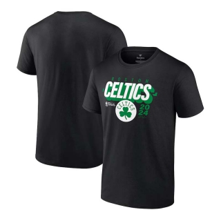 Men's NBA Boston Celtics Fanatics Black 2024 NBA Finals Box Out T-Shirt