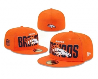 NFL Denver Broncos New Era Orange 2023 NFL Draft 59FIFTY Fitted Hat 1101