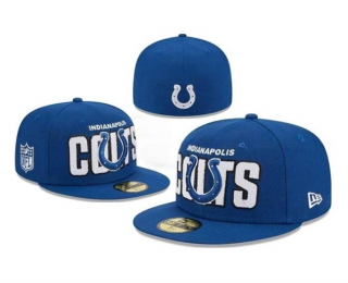 NFL Indianapolis Colts New Era Royal 2023 NFL Draft 59FIFTY Fitted Hat 1101