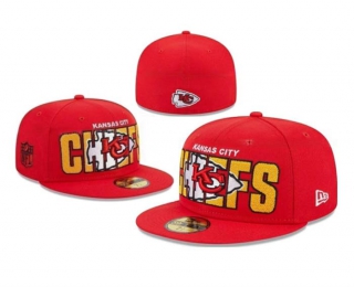 NFL Kansas City Chiefs New Era Red 2023 NFL Draft 59FIFTY Fitted Hat 1101