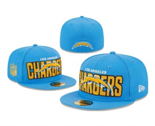 NFL Los Angeles Chargers New Era Powder Blue 2023 NFL Draft 59FIFTY Fitted Hat 1101