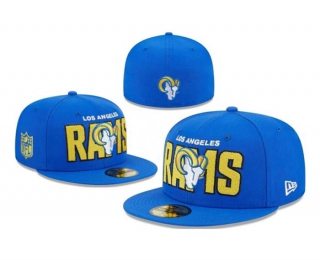 NFL Los Angeles Rams New Era Royal 2023 NFL Draft 59FIFTY Fitted Hat 1101