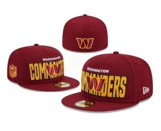 NFL Washington Commanders New Era Burgundy 2023 NFL Draft 59FIFTY Fitted Hat 1101