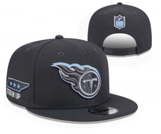 NFL Tennessee Titans New Era Graphite 2024 Draft Titan Up Patch 9FIFTY Snapback Cap 3021