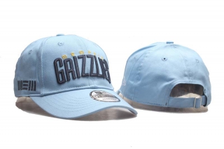 NBA Memphis Grizzlies New Era Light Blue Curved Brim Throwback 9TWENTY Adjustable Cap 5002