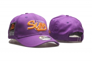 NBA Phoenix Suns New Era Purple Curved Brim Throwback 9TWENTY Adjustable Cap 5001