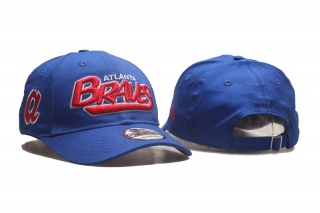 MLB Atlanta Braves New Era Royal Throwback Curved Brim 9TWENTY Adjustable Cap 5003