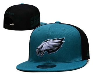 NFL Philadelphia Eagles New Era Midnight Green Black Gameday Sideswipe 9FIFTY Snapback Hat 6043