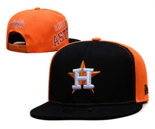 MLB Houston Astros New Era Black Orange Gameday Sideswipe 9FIFTY Snapback Hat 6009