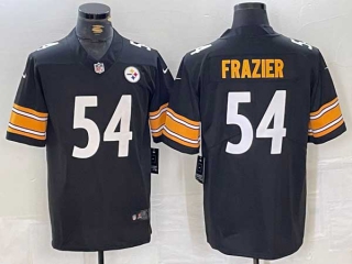 Men's NFL Pittsburgh Steelers #54 Zach Frazier Black Vapor Untouchable Limited Stitched Jersey