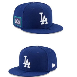 MLB Los Angeles Dodgers New Era 2024 MLB World Tour Seoul Series 9FIFTY Snapback Hat Royal 2298