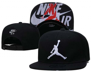 Wholesale Air Jordan Brand Black Embroidered Snapback Hats 3003