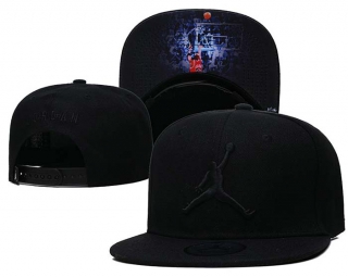 Wholesale Air Jordan Brand Black On Black Embroidered Snapback Hats 3005