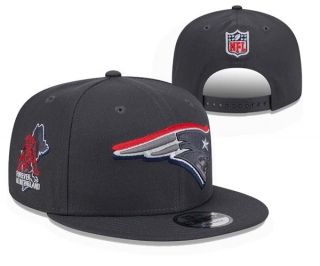 NFL New England Patriots New Era Graphite 2024 Draft FOREVER NEW ENGLAND 9FIFTY Snapback Hat 3053