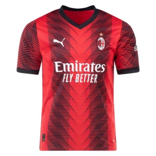 Men's Serie A AC Milan 23-24 Home Jersey