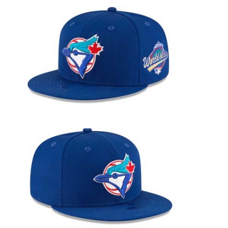 MLB Toronto Blue Jays New Era Royal 1993 World Series Patch 9FIFTY Snapback Hat 2015