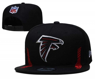 NFL Atlanta Falcons New Era Black 2021 NFL Sideline Home 9FIFTY Snapback Hat 2029