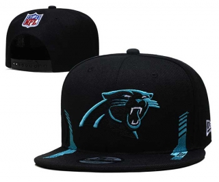 NFL Carolina Panthers New Era Black 2021 NFL Sideline Home 9FIFTY Snapback Hat 2036