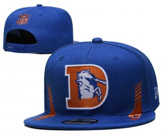 NFL Denver Broncos New Era Royal Orange 2021 NFL Sideline Home 9FIFTY Snapback Hat 2008