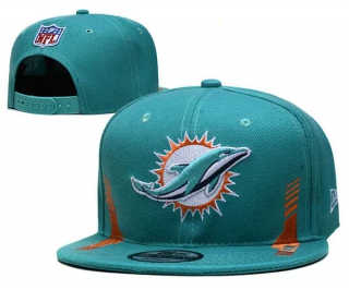 NFL Miami Dolphins New Era Aqua 2021 NFL Sideline Home 9FIFTY Snapback Hat 2014