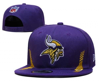 NFL Minnesota Vikings New Era Purple Gold 2021 NFL Sideline Home 9FIFTY Snapback Hat 2014