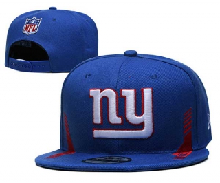 NFL New York Giants New Era Royal Red 2021 NFL Sideline Home 9FIFTY Snapback Hat 2003