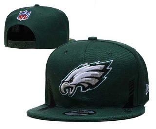 NFL Philadelphia Eagles New Era Green Black 2021 NFL Sideline Home 9FIFTY Snapback Hat 2011