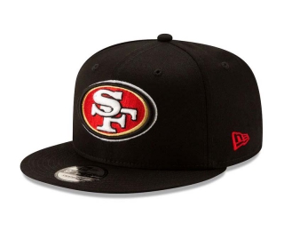 NFL San Francisco 49ers New Era Black 9FIFTY Snapback Hat 2020