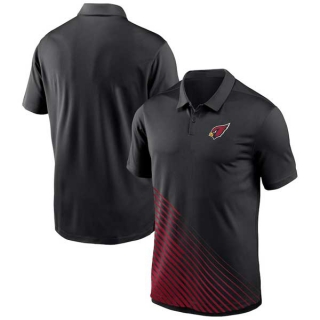 Men's NFL Arizona Cardinals Nike Dri-FIT Yard Line Vapor Performance Black Polo Shirt