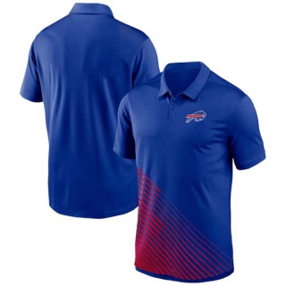 Men's NFL Buffalo Bills Nike Dri-FIT Yard Line Vapor Performance Royal Polo Shirt