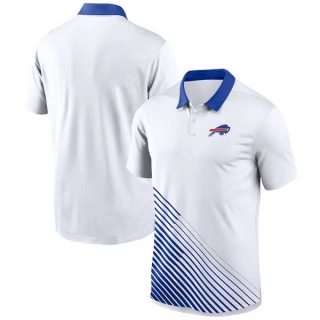 Men's NFL Buffalo Bills Nike Dri-FIT Yard Line Vapor Performance White Polo Shirt