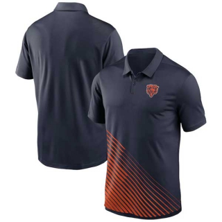 Men's NFL Chicago Bears Nike Dri-FIT Yard Line Vapor Performance Navy Polo Shirt